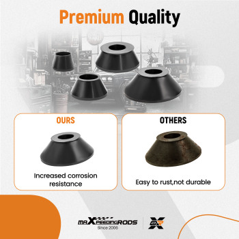 4Pcs Steel Wheel Balancer Taper Cone Practical 40mm Standard Shaft Accuturn Coat