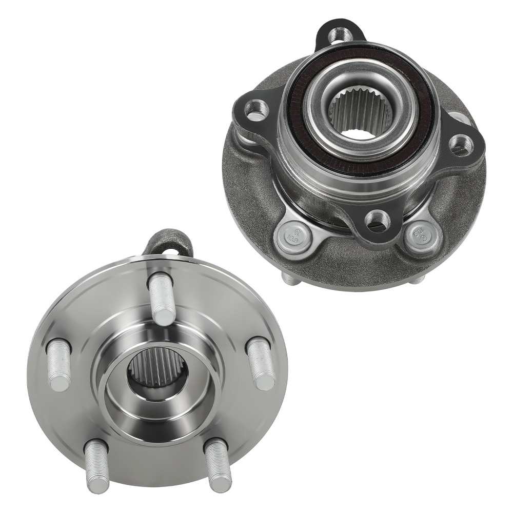 AWD Pair (2) Rear Wheel BearingHubs Assembly compatible for Ford Fusion 2013 2014 2015