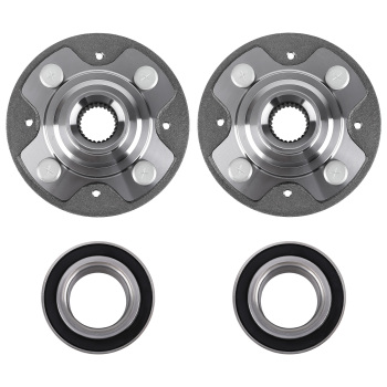 Front Wheel HubBearing compatible for Honda Civic Si 2000-1999 Non-ABS 510030 930456