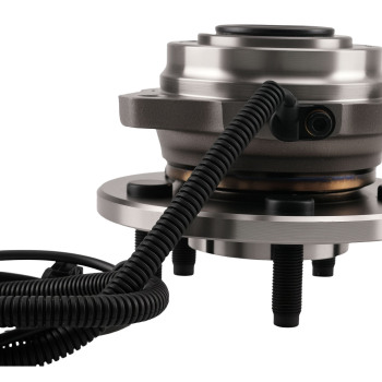 Pair 5 Bolt Front Wheel Hub Kit LR compatible for JEEP Liberty 02-07 513176 513177 w/ABS