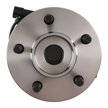 Pair 5 Bolt Front Wheel Hub Kit LR compatible for JEEP Liberty 02-07 513176 513177 w/ABS