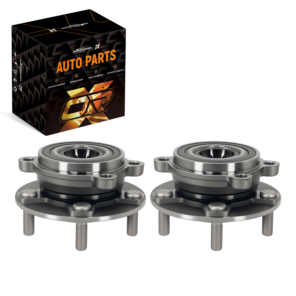 Front Left Right Wheel Bearing Hub Kit compatible for Mazda 6 2014-2021 KD353304X ABS