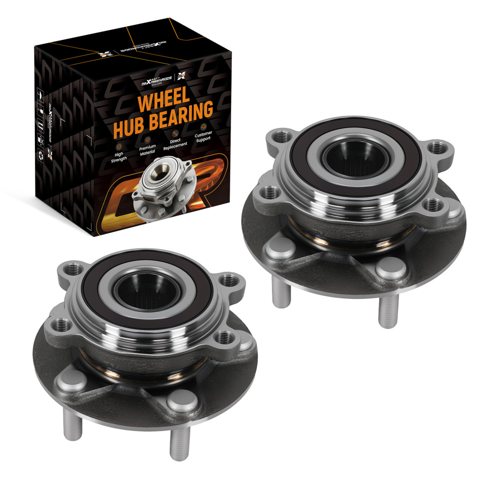 5 Lug Front Wheel Hub Bearing compatible for Mazda 3/CX-3 2014-2020 513354 with ABS