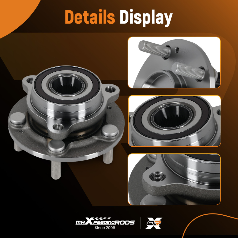 5 Stud Front Wheel HubBearing Assembly compatible for Hyundai Kona 2018-2023 513420