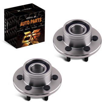 2WD Front Wheel Hub Bearing 515032 compatible for Dodge Dakota Durango 1997-2004 6 Lugs