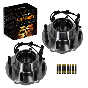 4WD Front Hub Assembly compatible for Ford F250-F550 4x4 1999-2004 515057 BR930421 ABS