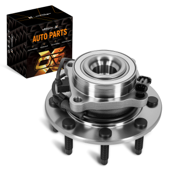 8 Bolt Wheel Hub Assembly 515058 compatible for Chevy Silverado GMC Sierra 2500HD 2001-2006
