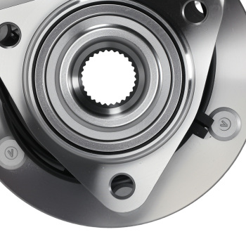 Front Wheel Bearing and Hub 6 Bolt compatible for Nissan Pathfinder / Armada 04-07 BR930637