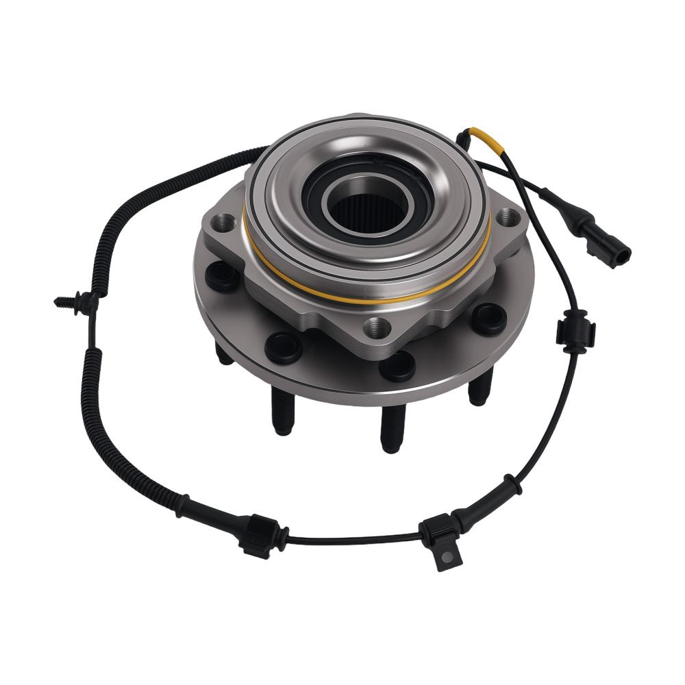 2x Front Bearing Assembly compatible for Ford F-250 F-350 2005-2010 WE515081 SRW 8 Bolt