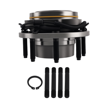 4WD Front Bearing Hub compatible for Ford F-250/F-350 2005 2006-2010 BR930695 8 Lug w/ABS