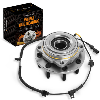 4WD Front Bearing Hub compatible for Ford F-250/F-350 2005 2006-2010 BR930695 8 Lug w/ABS