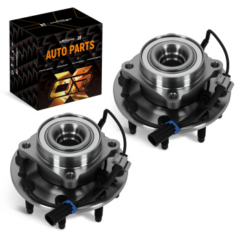 8 Bolt Front Wheel Hub Assembly compatible for Hummer H2 2008 - 2009 SP580312 Kit New