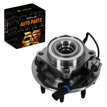 8 Lug Front Wheel HubBearing Assembly compatible for Suburban/H2 2007-13 515098 w/ABS