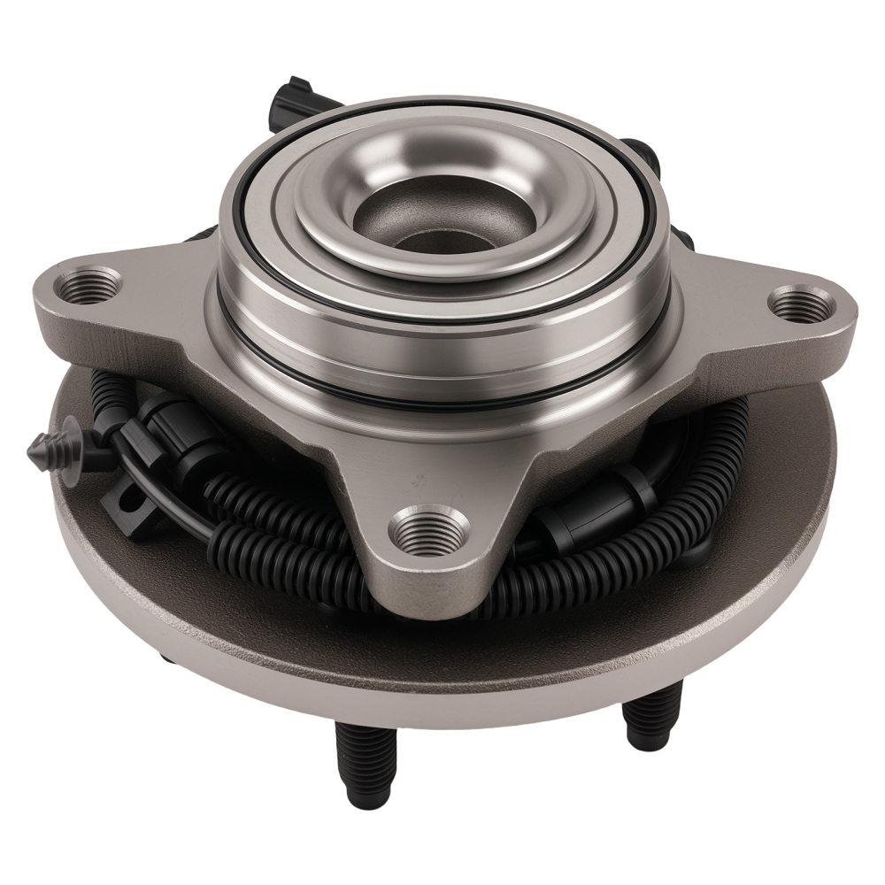 2 Front Wheel Hub Bearings compatible for Ford F-150 RWD 2009-2010 515117 6 Stud ABS