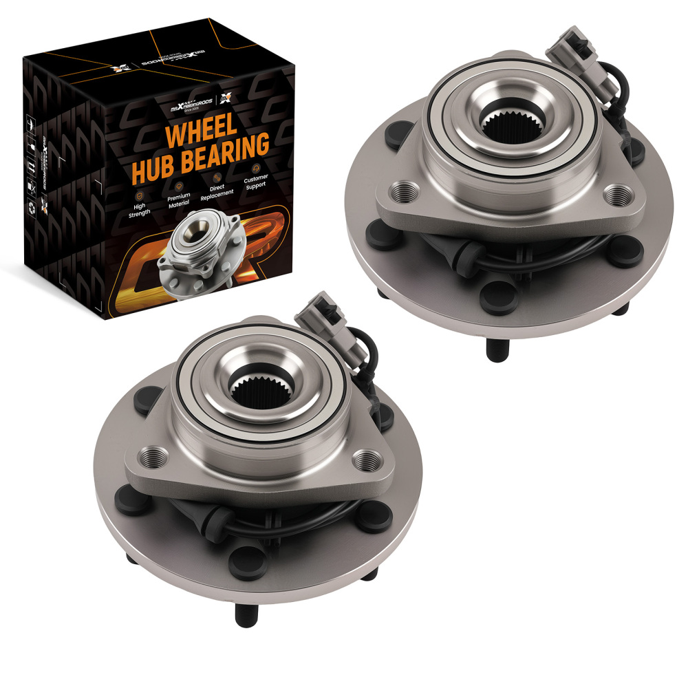 6 Lug Wheel Hub Set 515124 compatible for Infiniti QX56 compatible for Nissan Titan 2008 2009-2011