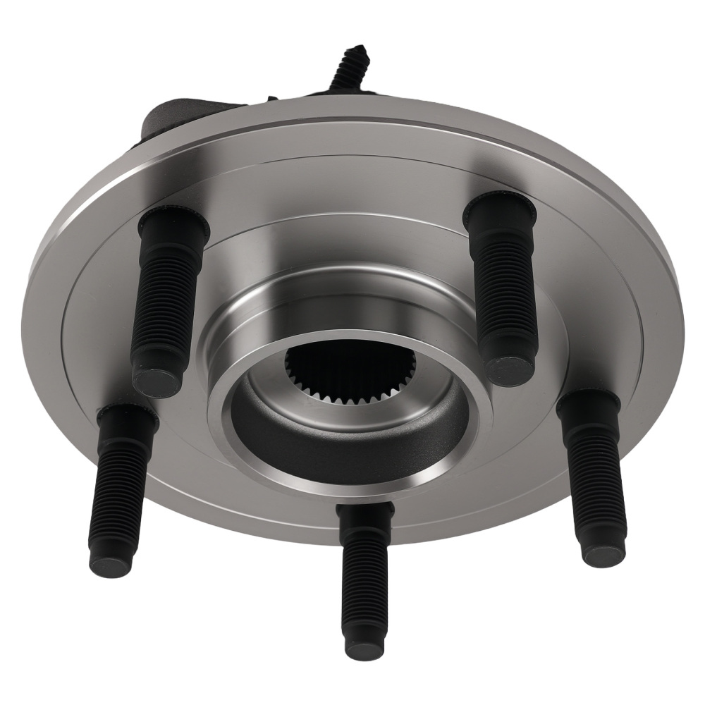 Front Bearing Hub Assembly compatible for Dodge Ram 1500 09-11 715126 5 Lugs Sensor Wire