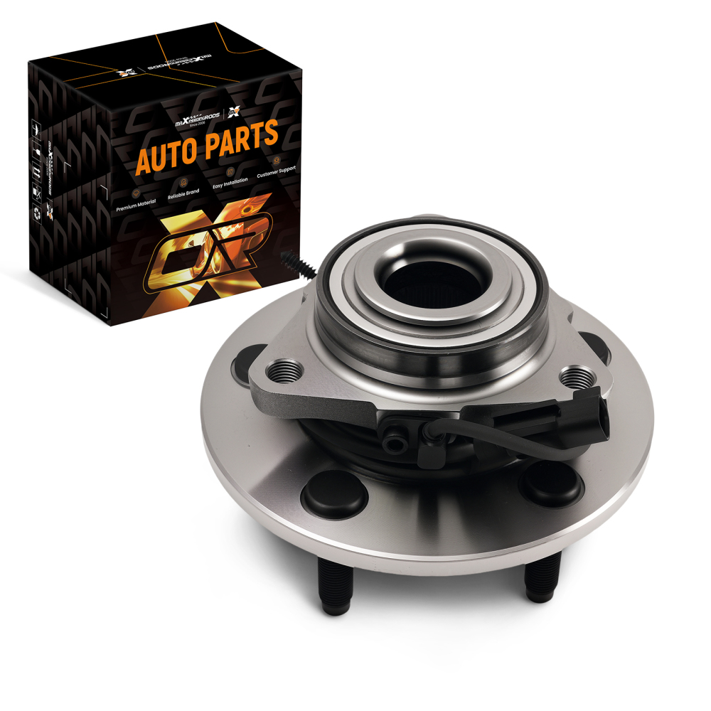 Front Bearing Hub Assembly compatible for Dodge Ram 1500 09-11 715126 5 Lugs Sensor Wire