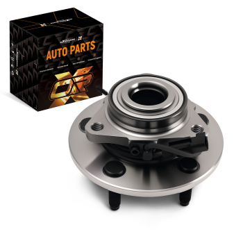 Front Bearing Hub Assembly compatible for Dodge Ram 1500 09-11 715126 5 Lugs Sensor Wire