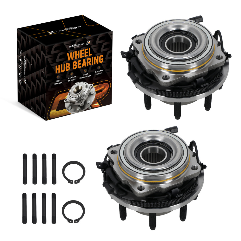 4WD Front Wheel Bearing Kit compatible for Ford F-250 F-350 Super Duty 2011-16 BR930793