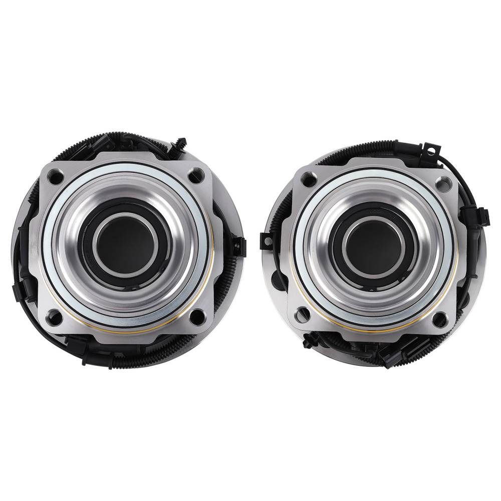 2pc Front Wheel Hub and Bearing Assembly compatible for Ford F-250 Super Duty 2011 - 2016