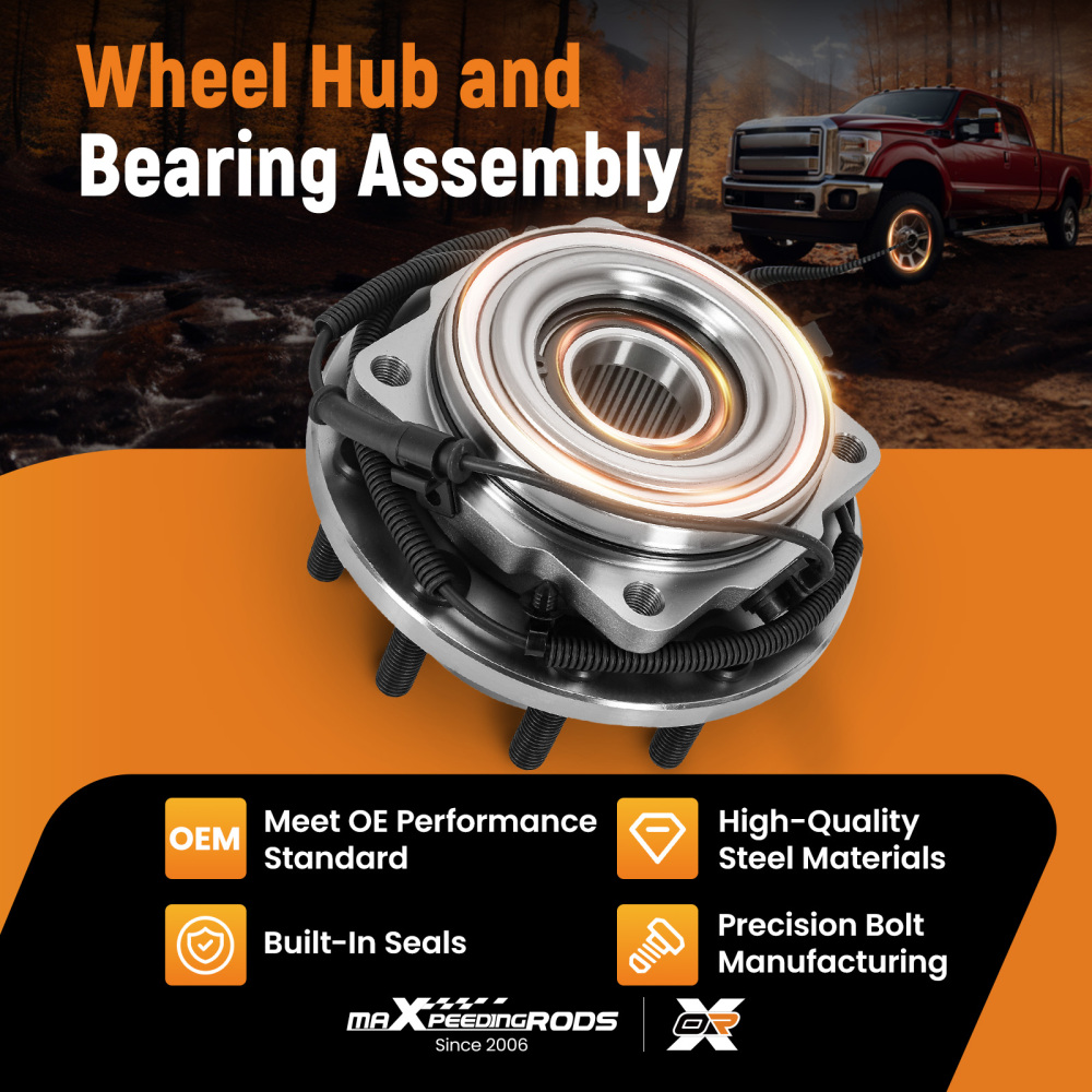 10-Lug 4WD Wheel Hub compatible for Ford F-450 F-550 Super Duty 2011 2012-2016 515133