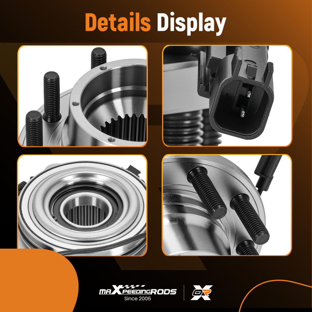 10-Lug 4WD Wheel Hub compatible for Ford F-450 F-550 Super Duty 2011 2012-2016 515133