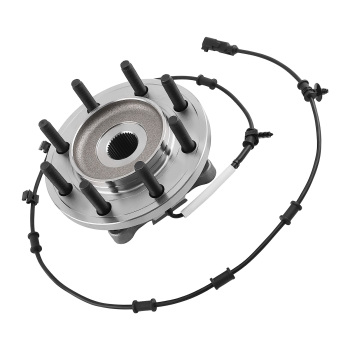 Front Wheel Bearing and Hubs compatible for RAM 3500 2014 2015- 2018 All Models 68185437AC