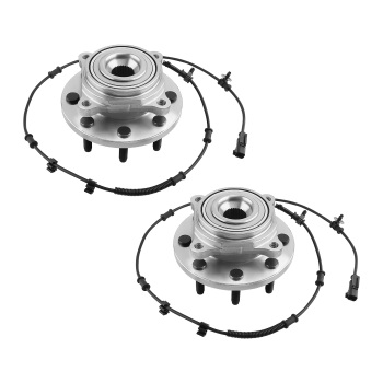 Front Wheel Bearing and Hubs compatible for RAM 3500 2014 2015- 2018 All Models 68185437AC