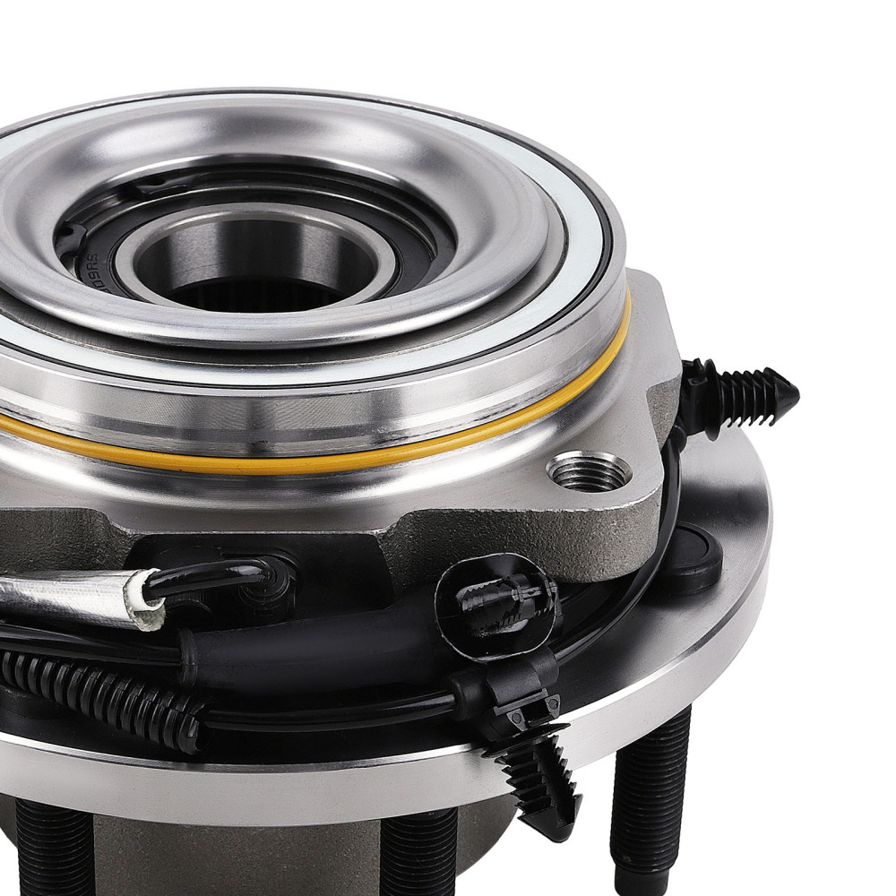 4WD Front Wheel Bearing and Hubs Set for 2017 - 2022 compatible for Ford F-250 F-350 Super Duty