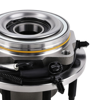 4WD Front Wheel Bearing and Hubs Set for 2017 - 2022 compatible for Ford F-250 F-350 Super Duty