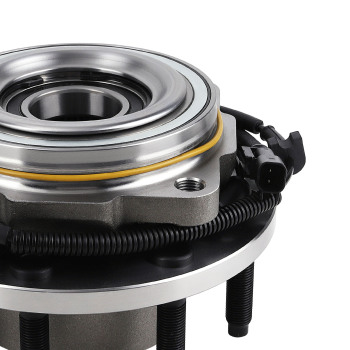 4WD Front Wheel Bearing and Hubs Set for 2017 - 2022 compatible for Ford F-250 F-350 Super Duty
