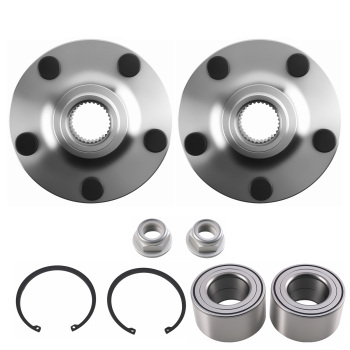 Front Wheel Hub Assembly LH RH compatible for Ford Edge compatible for Lincoln MKX 07-10 HA590534 Set of 2