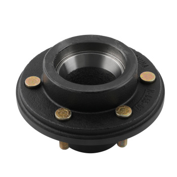 Pair Trailer Hubs Convert Mobile Home with Bearings 6000# 6 Lug 6x5.5 Idler Axle