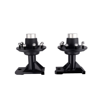 Upgraded Container Wheel Spindle Set 8x6.5 Hub Assembly Kit Complete Pair