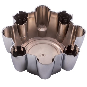 Compatible for Ford F250 F350 Excursion 1999-2005 Set of 4 Chrome 8 Lug Wheel Center Hub Caps 