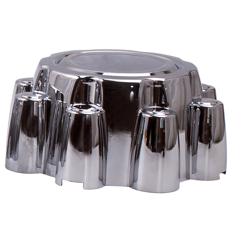 Compatible for Ford F250 F350 Excursion 1999-2005 Set of 4 Chrome 8 Lug Wheel Center Hub Caps 
