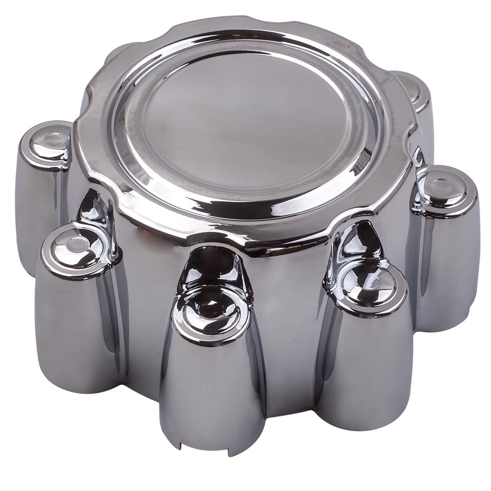 Compatible for Ford F250 F350 Excursion 1999-2005 Set of 4 Chrome 8 Lug Wheel Center Hub Caps 