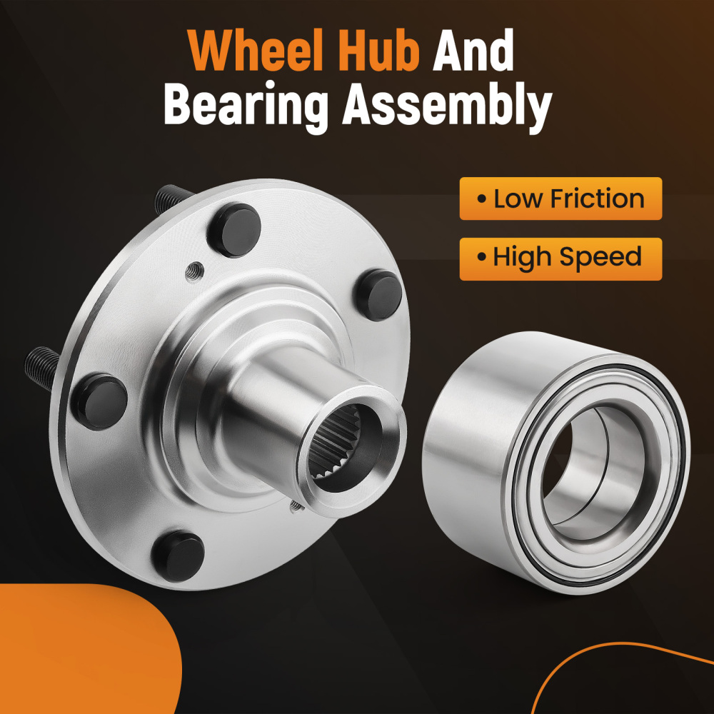 Compatible for Honda Civic compatible for Acura CSX ILX Front Wheel Hub Bearing Left / Right 2008-2009 New