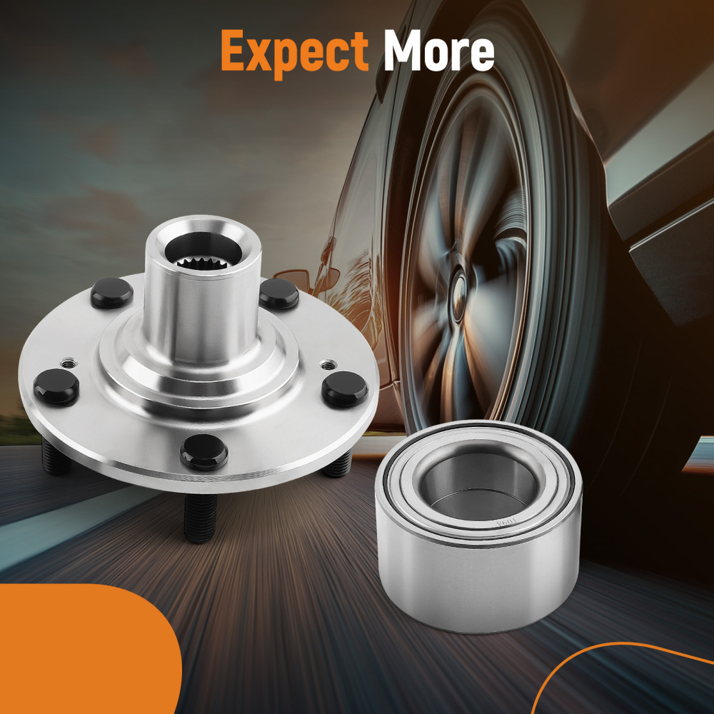 Compatible for Honda Civic compatible for Acura CSX ILX Front Wheel Hub Bearing Left / Right 2008-2009 New