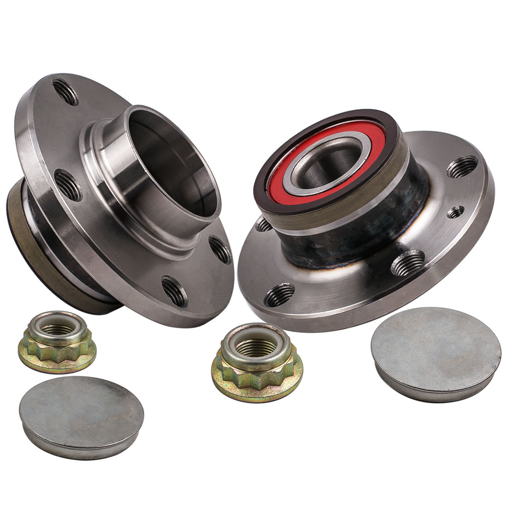 2x compatible for VW Polo 9N_2003-2008 1.9 TDI Rear Wheel Bearing HUB Assembly VKBA3567