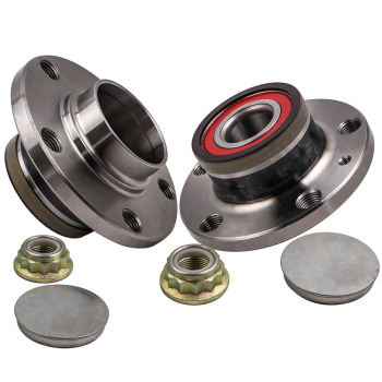 2x compatible for VW Polo 9N_2003-2008 1.9 TDI Rear Wheel Bearing HUB Assembly VKBA3567