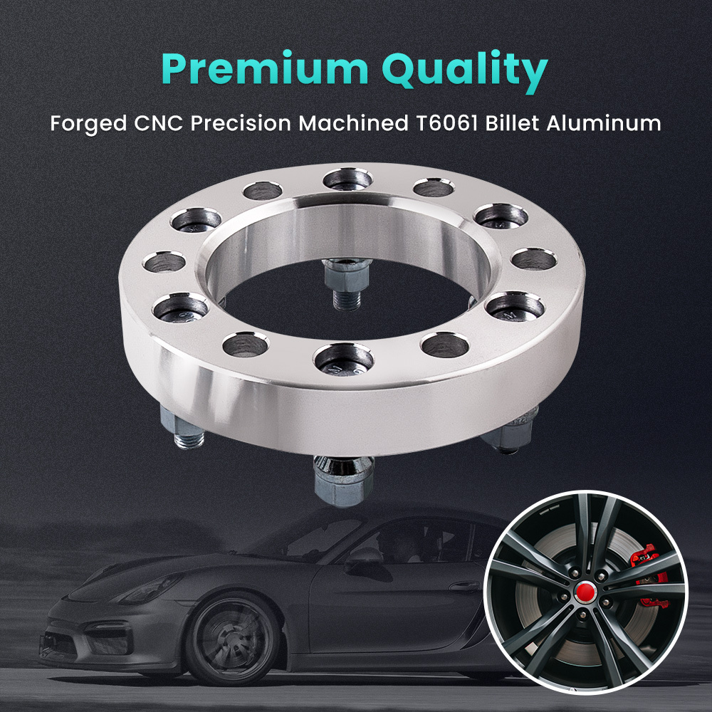 Compatible for Toyota Landcruiser Pajero Hilux Prado 30mm 6 Stud Wheel Spacers 6x139.7 Pcd 