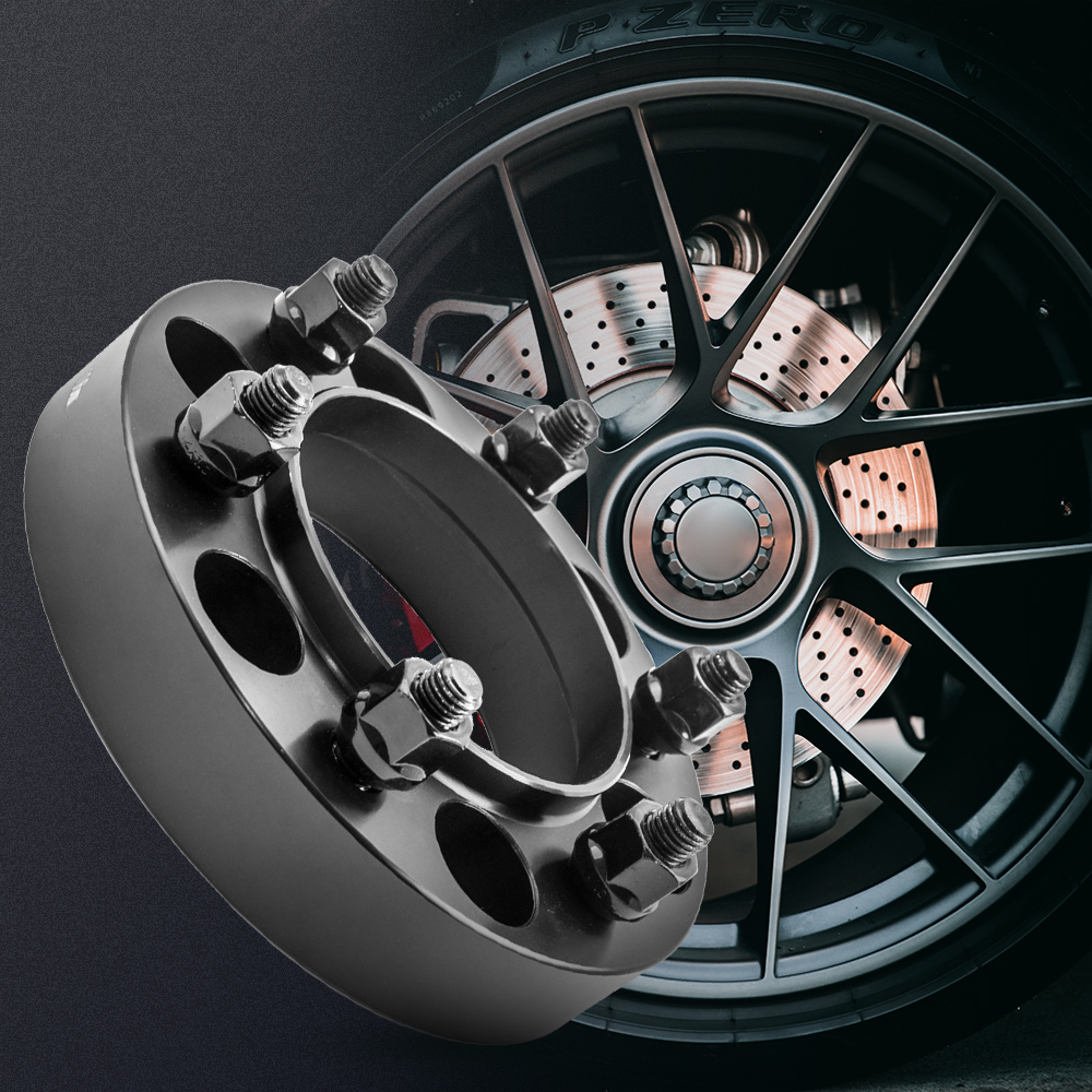 4pcs 32mm 6x139.7 Wheel Spacer Adapters 12x1.5 Stud 106mm Hub Centric compatible for Toyota