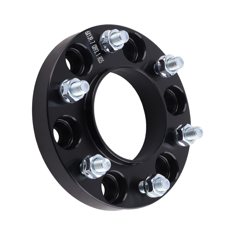 Bolt On Wheel Spacers 25mm compatible for Ford Ranger (All Models) 6x139.7mm Aluminum