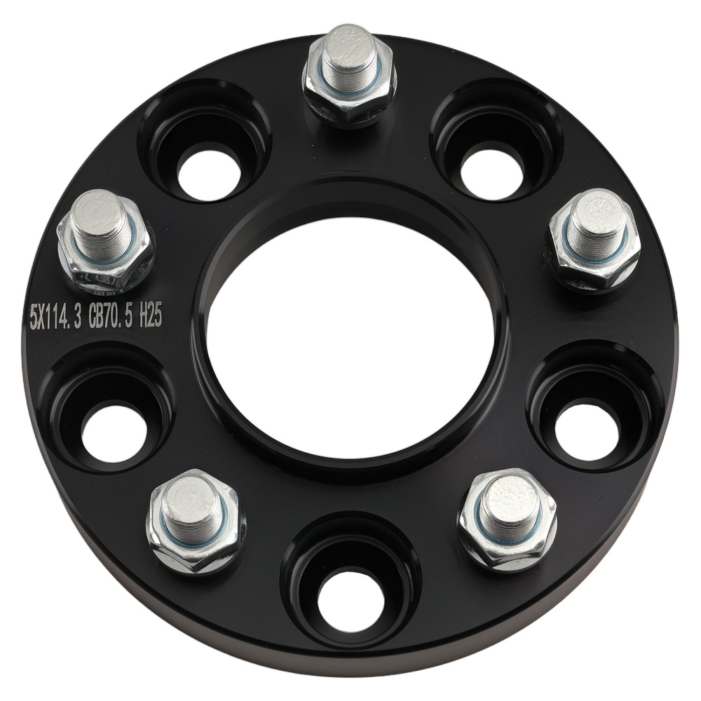 1 inch Aluminum Wheel Spacers compatible for Ford Edge Explorer 5x4.5 70.5mm Hub 2PC