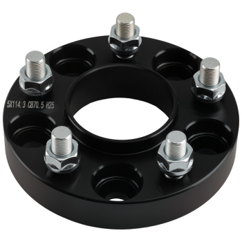 1 inch Aluminum Wheel Spacers compatible for Ford Edge Explorer 5x4.5 70.5mm Hub 2PC