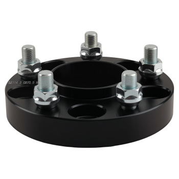 1 inch Aluminum Wheel Spacers compatible for Ford Edge Explorer 5x4.5 70.5mm Hub 2PC