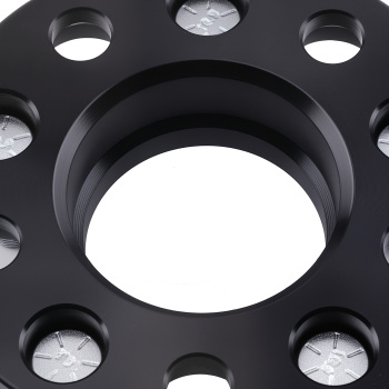 1 Inch Hub Centric Wheel Spacers compatible for Ford Mustang Edge Explorer 5x114.3mm 70.5mm