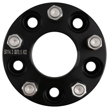 1.25 Inch Wheel Spacers compatible for Ford Edge Explorer compatible for Mustang 1990-2014 5x114.3mm