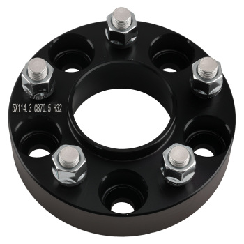 1.25 Inch Wheel Spacers compatible for Ford Edge Explorer compatible for Mustang 1990-2014 5x114.3mm